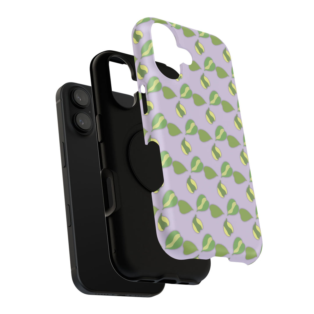 Hoya Kerrii Pattern Phone Case – Dual Layer Protective Cover
