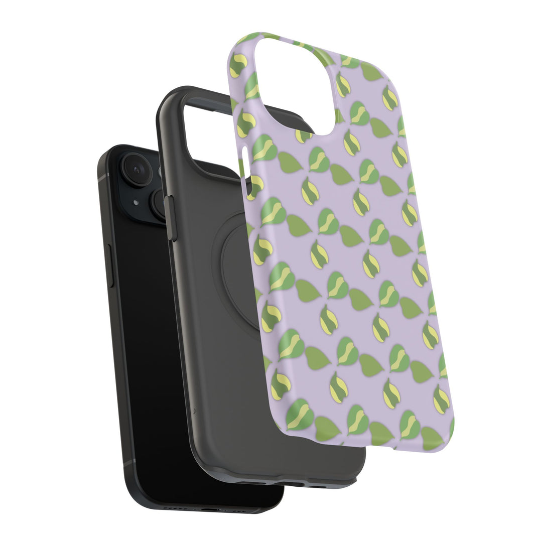 Hoya Kerrii Pattern Phone Case – Dual Layer Protective Cover