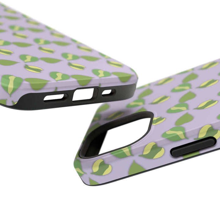 Hoya Kerrii Pattern Phone Case – Dual Layer Protective Cover