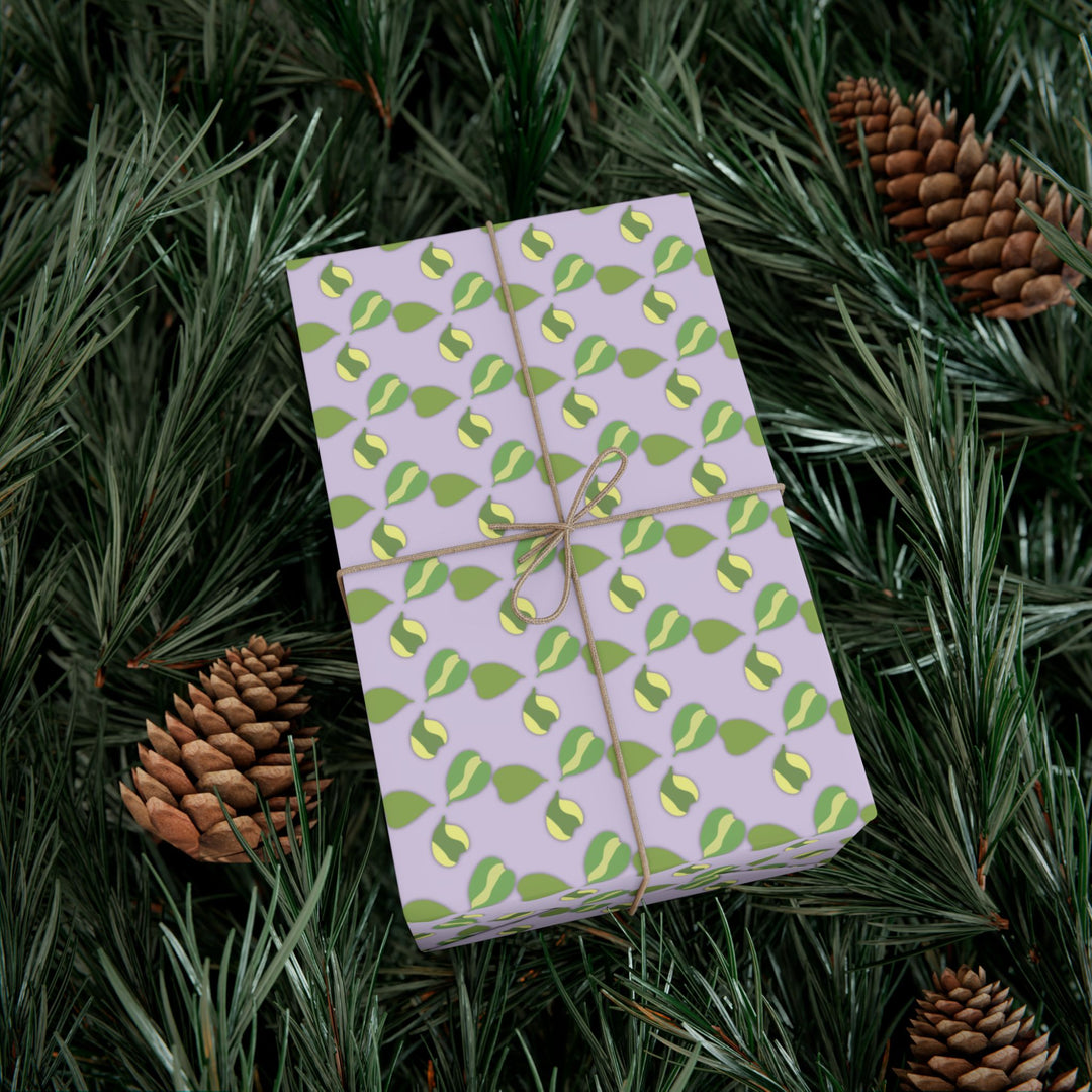Hoya Kerrii Pattern Wrapping Paper – Botanical Gift Wrap Roll