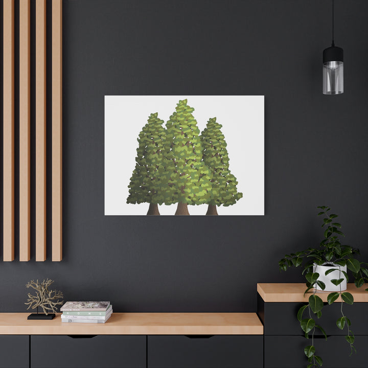 Incense Cedar Canvas Print – Wall Art