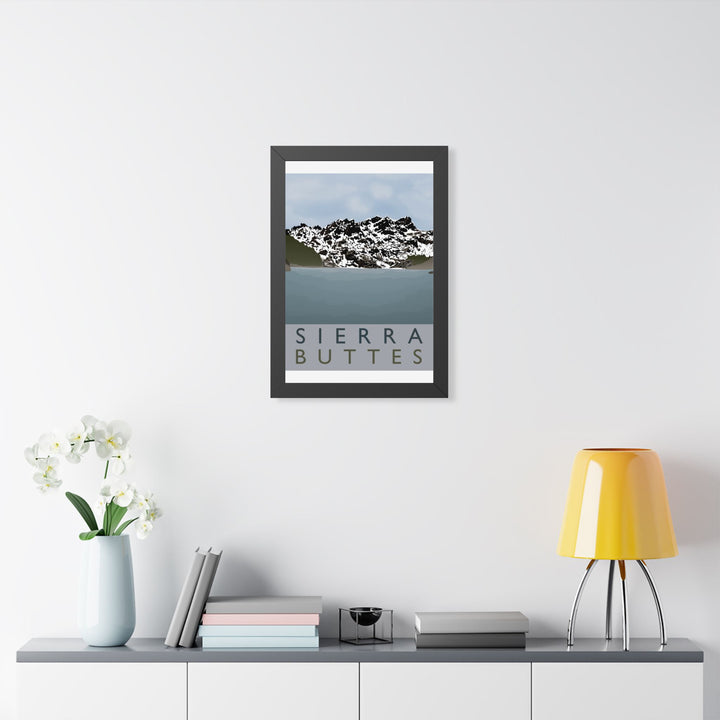 Sierra Buttes Framed Print – Wall Art