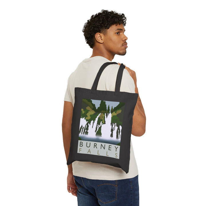 Burney Falls Canvas Tote Bag – Eco Friendly Everyday Carry