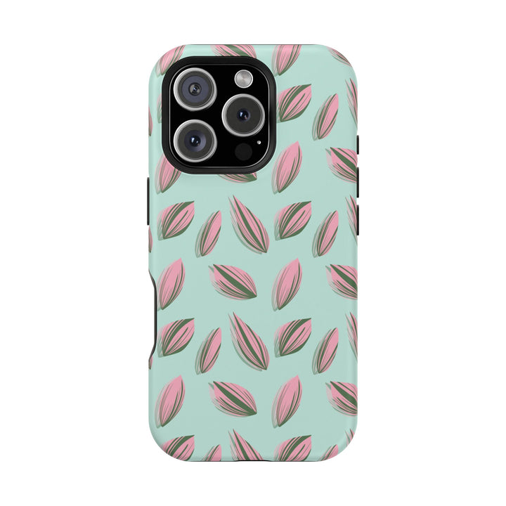 Tradescantia Nanouk Pattern Phone Case – Dual Layer Protective Cover