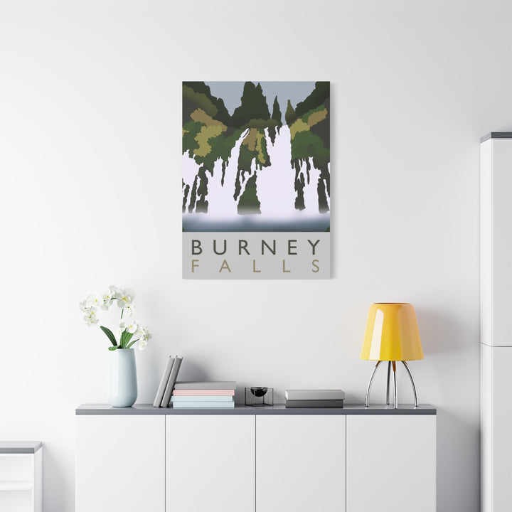 Burney Falls Canvas Print – Wall Art