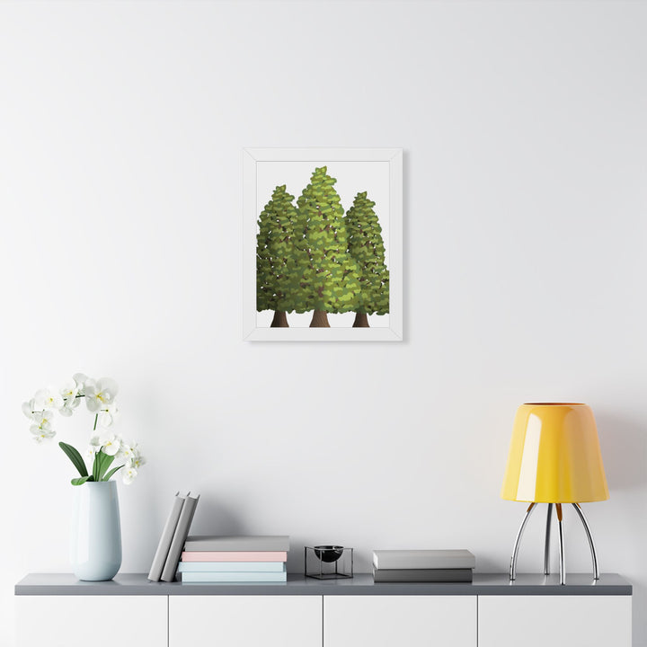 Incense Cedar Framed Print – Wall Art