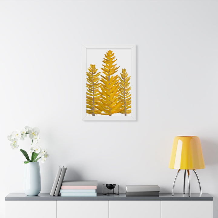 Western Larch Framed Print – Wall Art