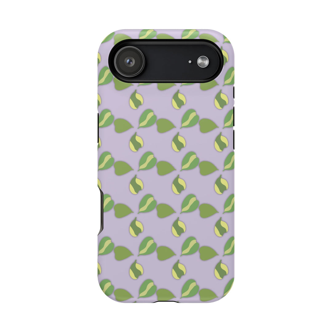 Hoya Kerrii Pattern Phone Case – Dual Layer Protective Cover