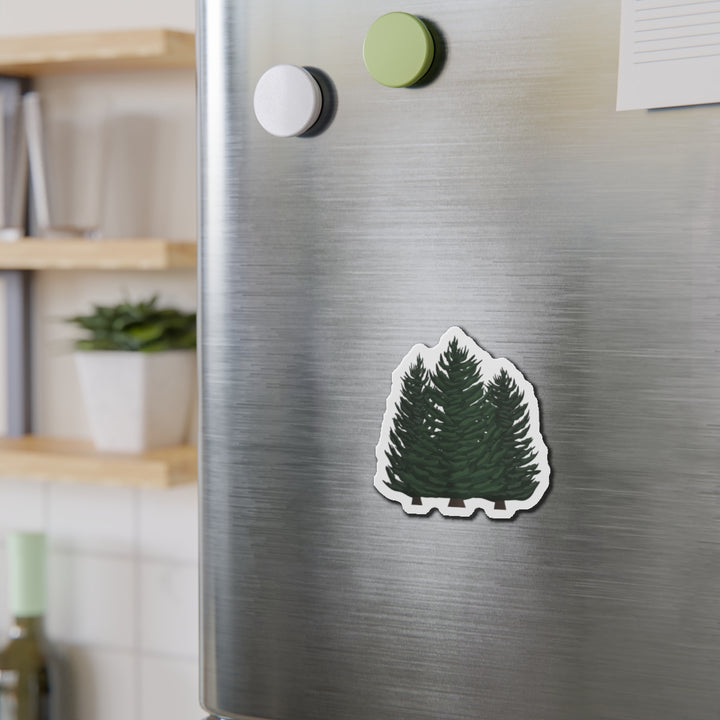 Douglas Fir Magnet – Flexible Die Cut Vinyl