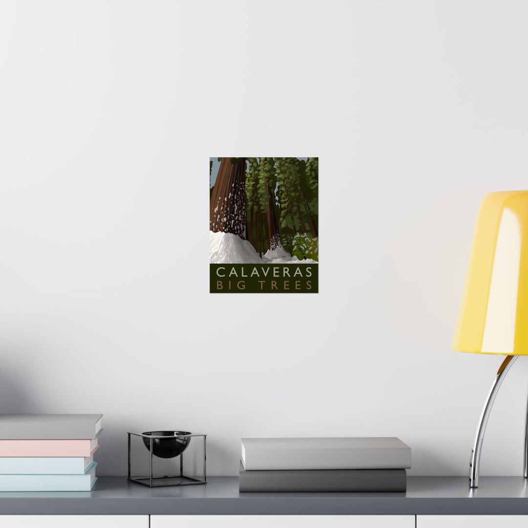 Calaveras Big Trees Print – Unframed Wall Art