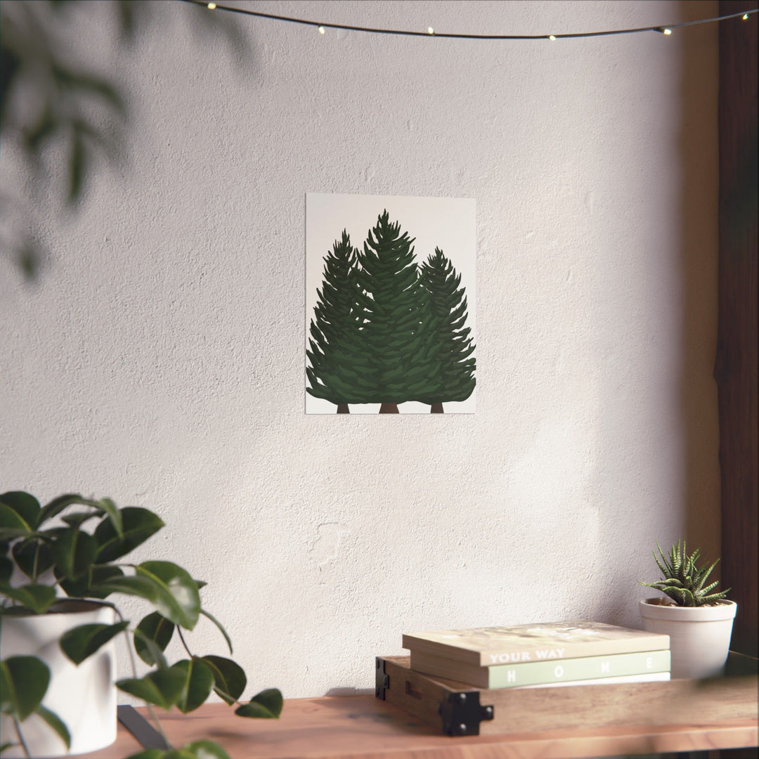 Douglas Fir Print – Unframed Wall Art