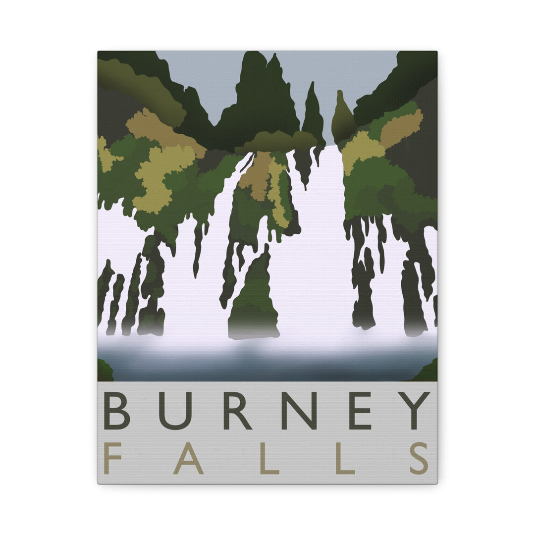 Burney Falls Canvas Print – Wall Art