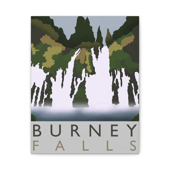 Burney Falls Canvas Print – Wall Art