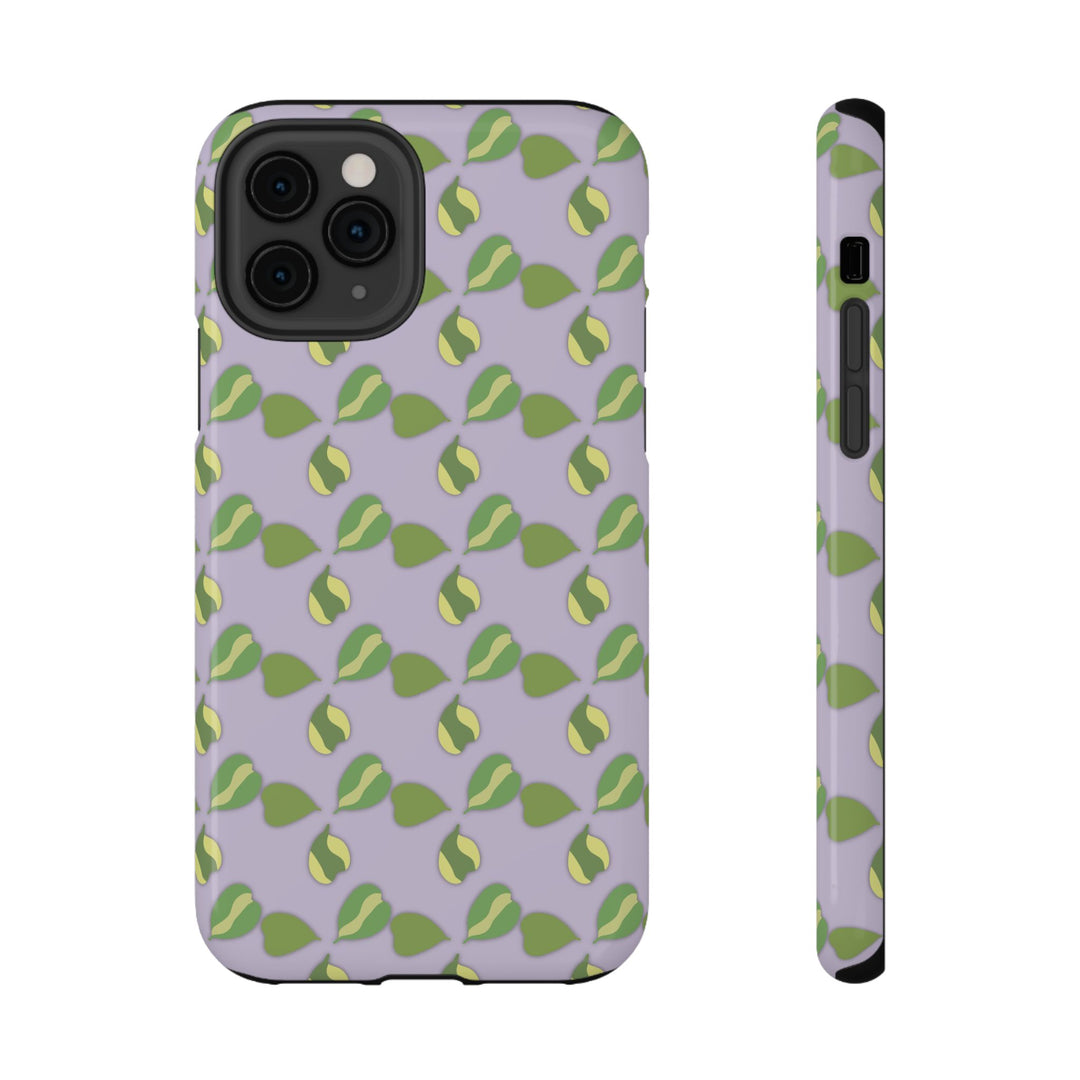 Hoya Kerrii Pattern Phone Case – Dual Layer Protective Cover