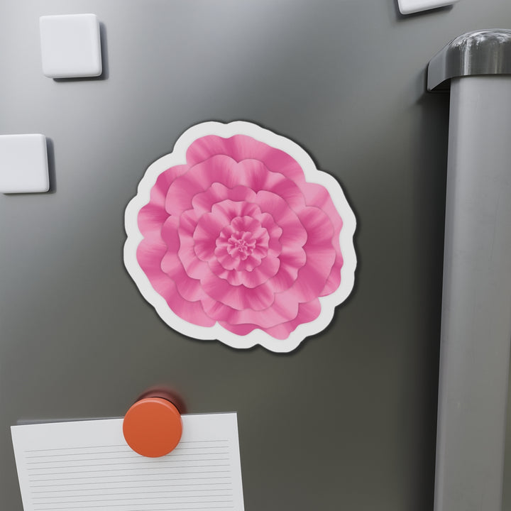 Abstract Peony Magnet