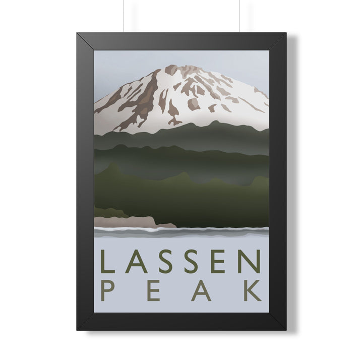 Lassen Peak Framed Print – Wall Art