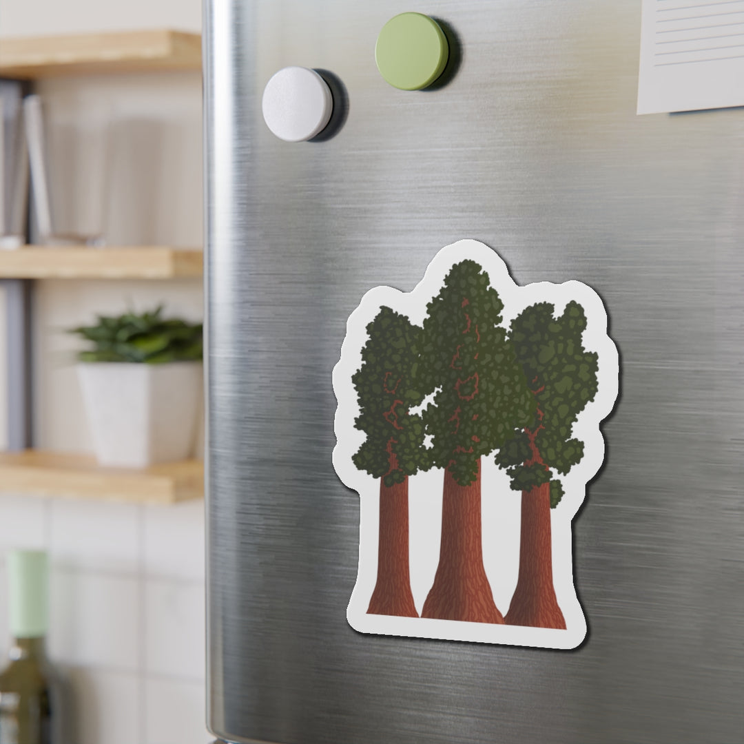 Giant Sequoias Magnet – Flexible Die Cut Vinyl