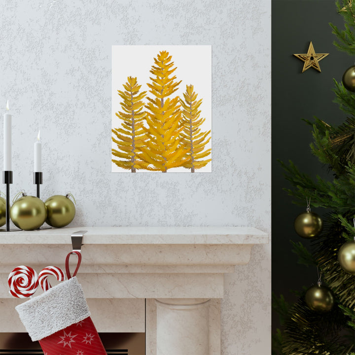 Western Larch Print – Unframed Wall Art