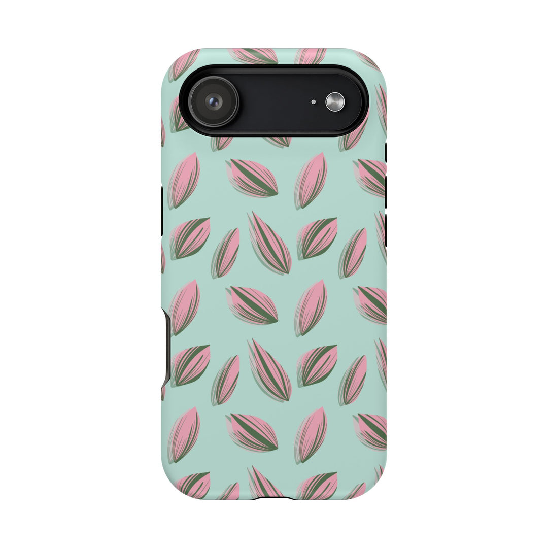 Tradescantia Nanouk Pattern Phone Case – Dual Layer Protective Cover