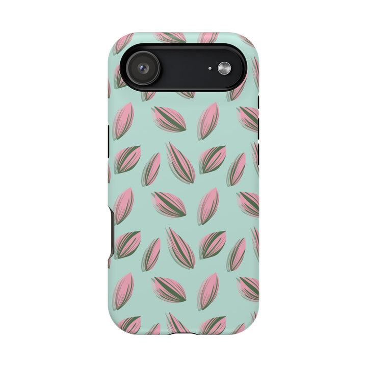 Tradescantia Nanouk Pattern Phone Case – Dual Layer Protective Cover
