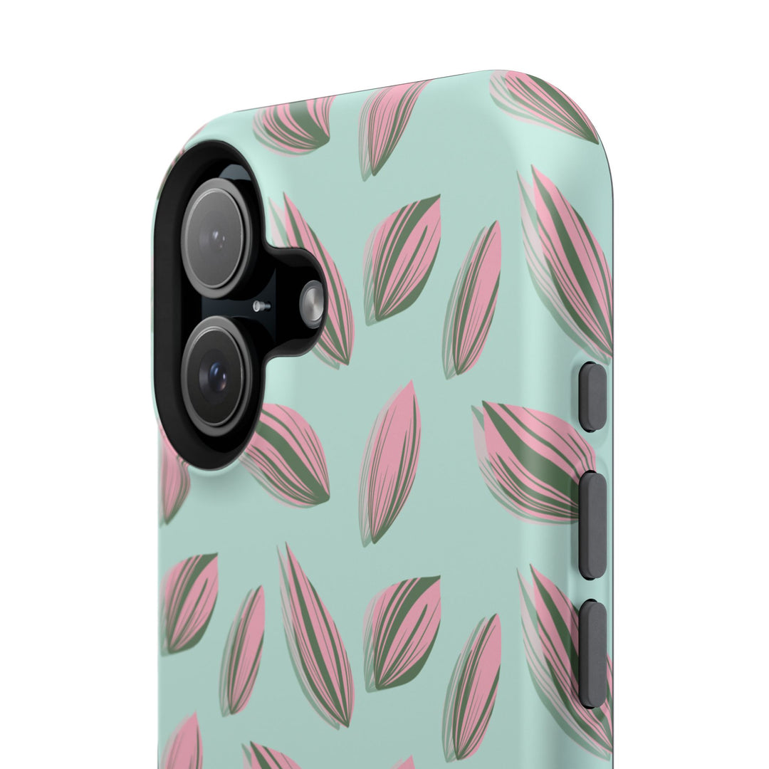 Tradescantia Nanouk Pattern Phone Case – Dual Layer Protective Cover