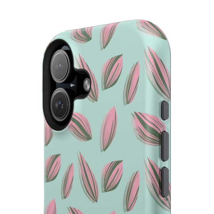 Tradescantia Nanouk Pattern Phone Case – Dual Layer Protective Cover