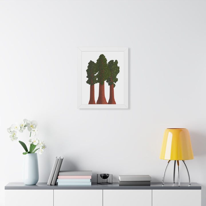 Giant Sequoias Framed Print – Wall Art