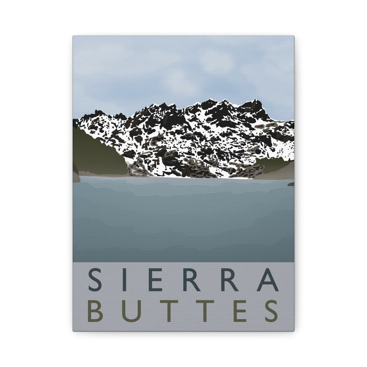 Sierra Buttes Canvas Print – Wall Art