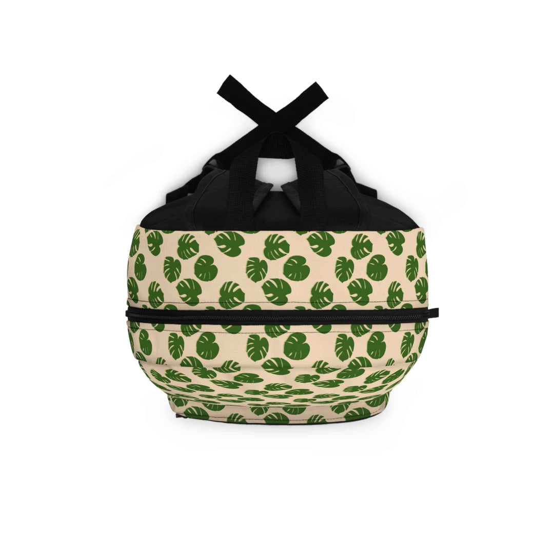 Monstera Pattern Backpack