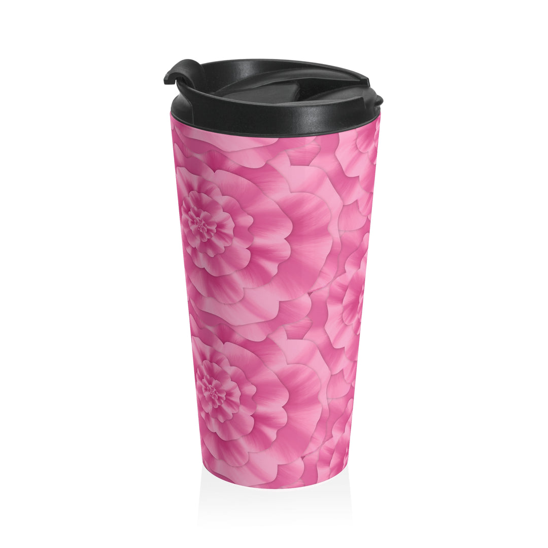 Peony Flower 20 oz Stainless Steel Travel Tumbler with Vacuum Insulated Design Keeps Drinks Hot Or Cold