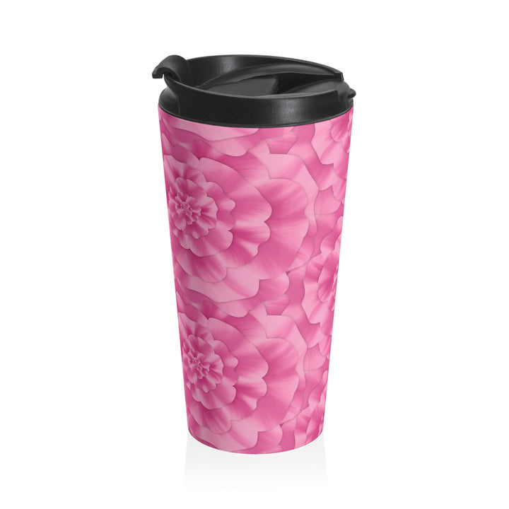 Peony Flower 20 oz Stainless Steel Travel Tumbler with Vacuum Insulated Design Keeps Drinks Hot Or Cold