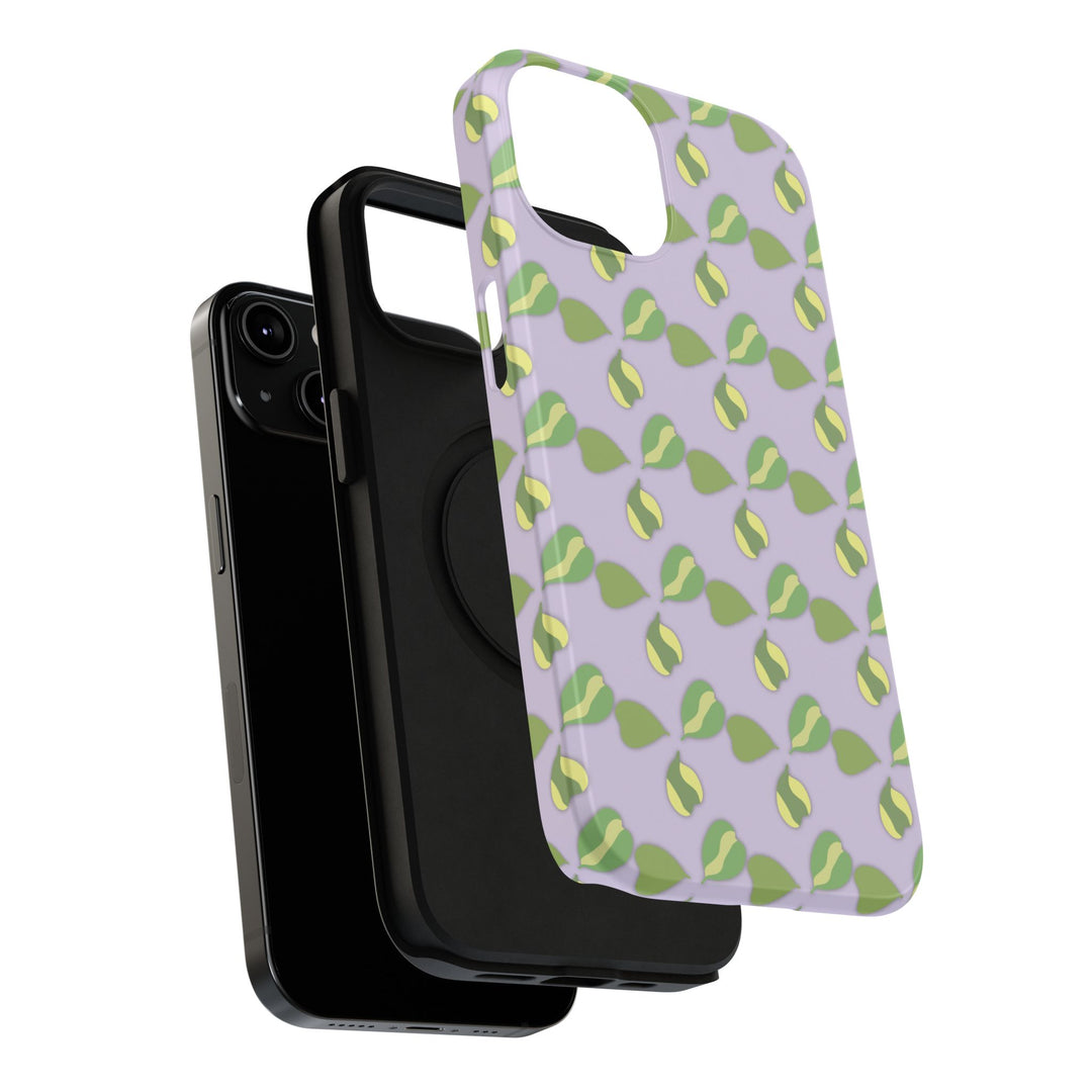Hoya Kerrii Pattern Phone Case – Dual Layer Protective Cover