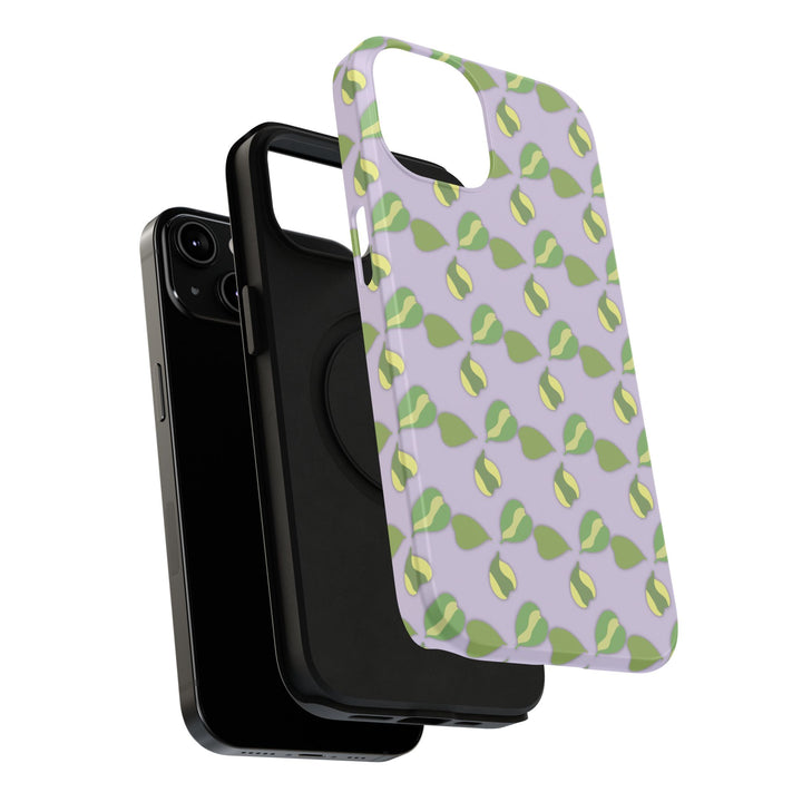 Hoya Kerrii Pattern Phone Case – Dual Layer Protective Cover