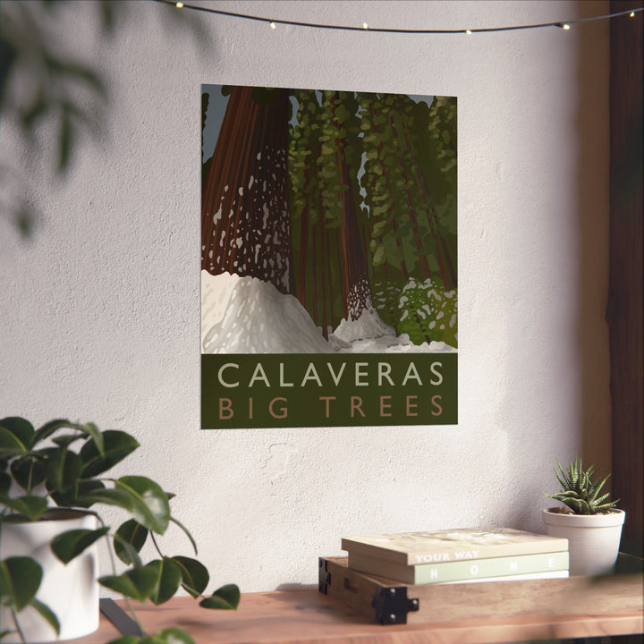 Calaveras Big Trees Print – Unframed Wall Art