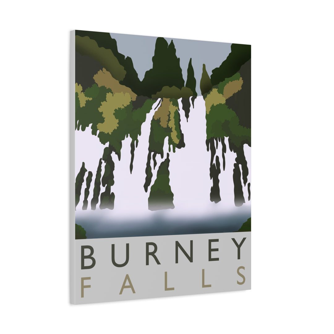 Burney Falls Canvas Print – Wall Art