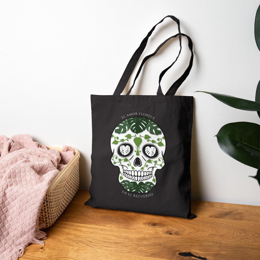 Día de los Muertos Canvas Tote Bag – Eco Friendly Everyday Carry