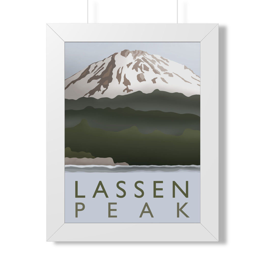 Lassen Peak Framed Print – Wall Art