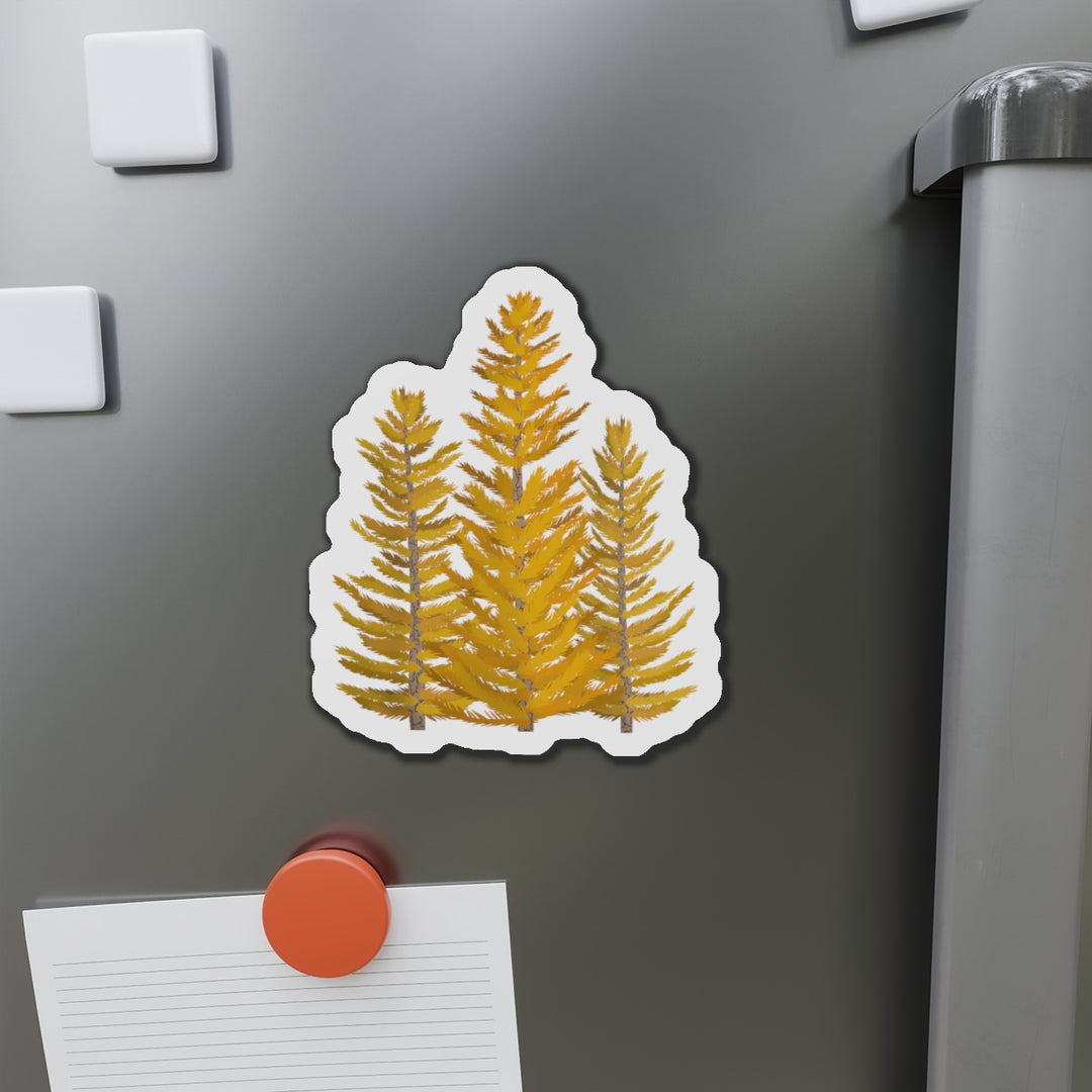 Western Larch Magnet – Flexible Die Cut Vinyl