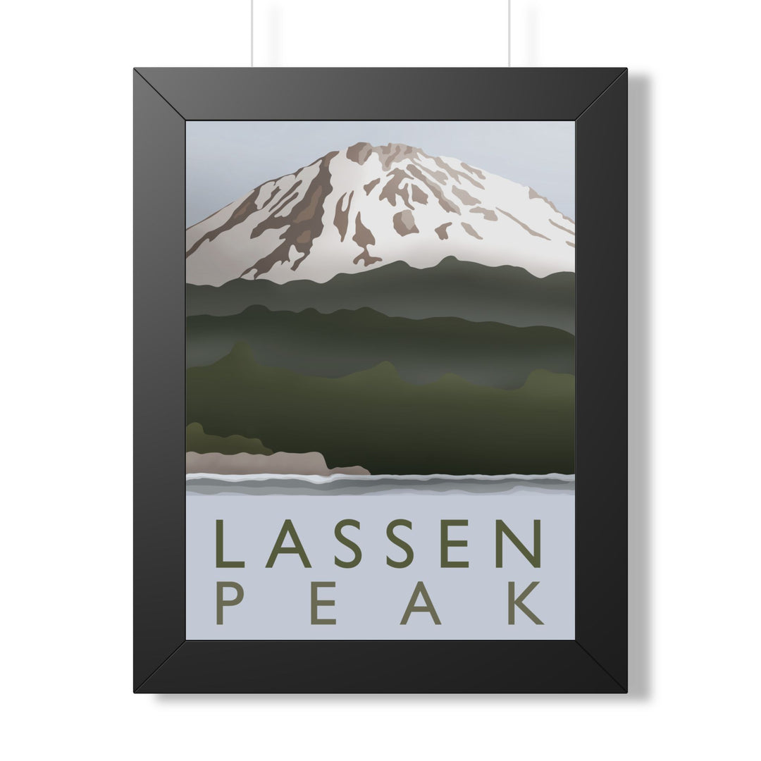Lassen Peak Framed Print – Wall Art
