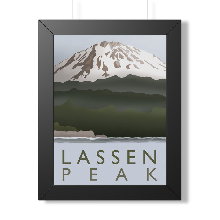 Lassen Peak Framed Print – Wall Art