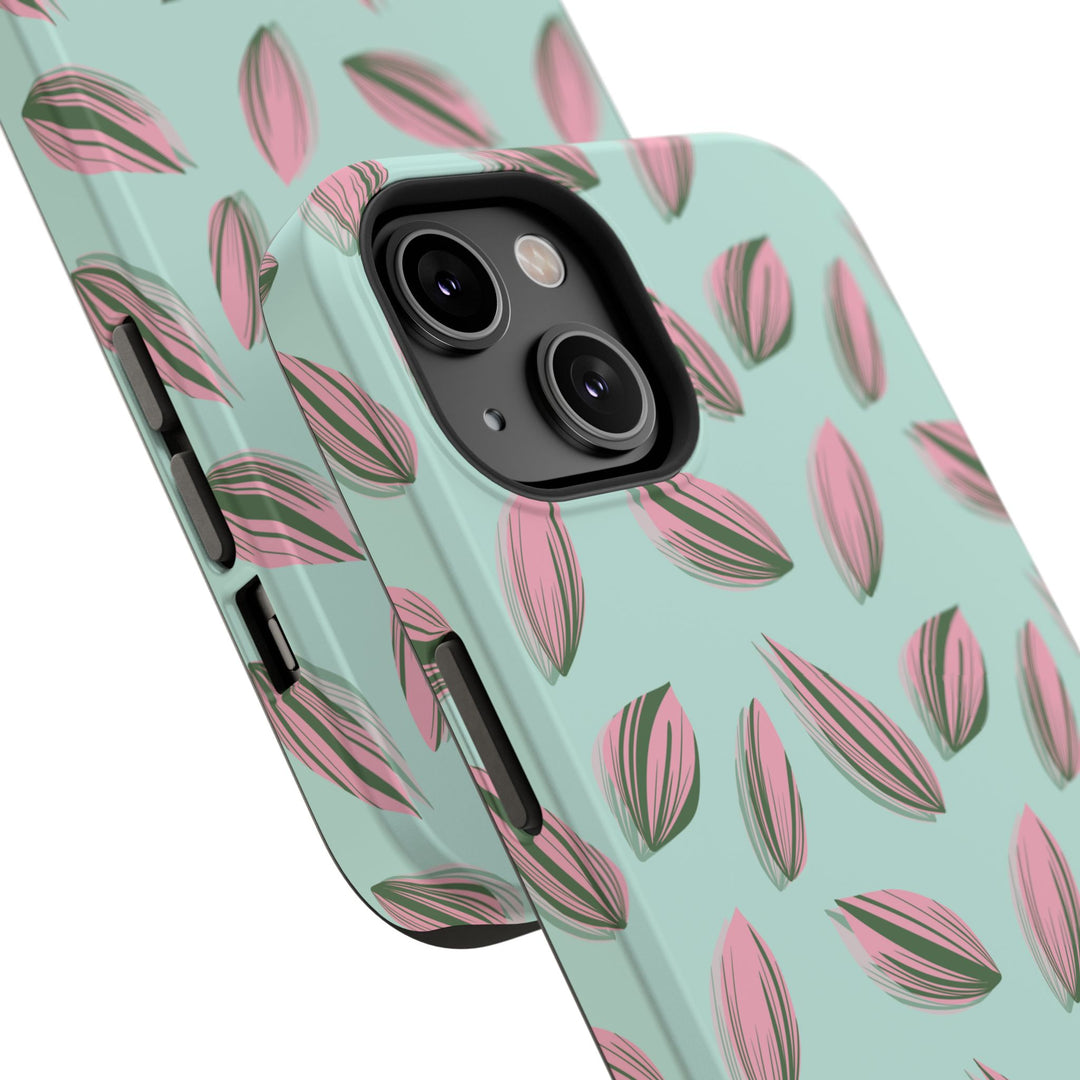 Tradescantia Nanouk Pattern Phone Case – Dual Layer Protective Cover