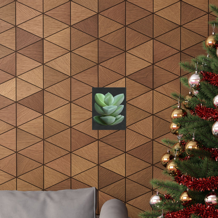 Crassula Botanical Print – Unframed Wall Art