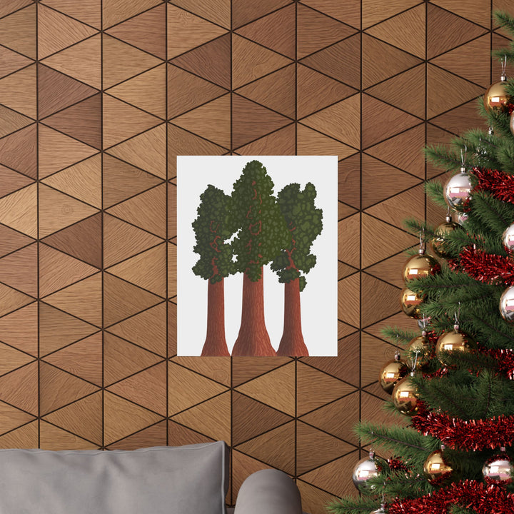 Giant Sequoias Print – Unframed Wall Art