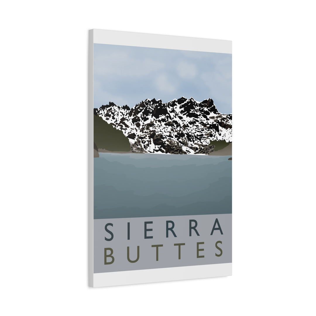 Sierra Buttes Canvas Print – Wall Art