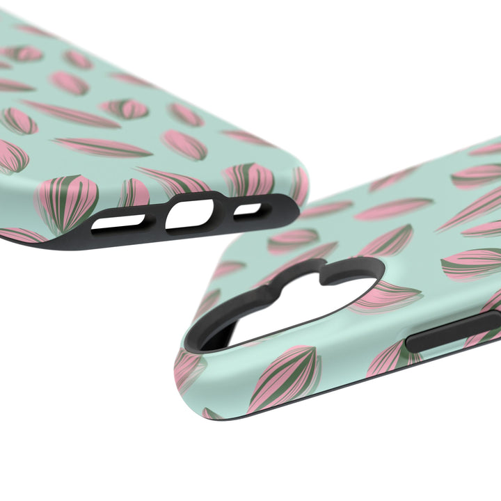 Tradescantia Nanouk Pattern Phone Case – Dual Layer Protective Cover