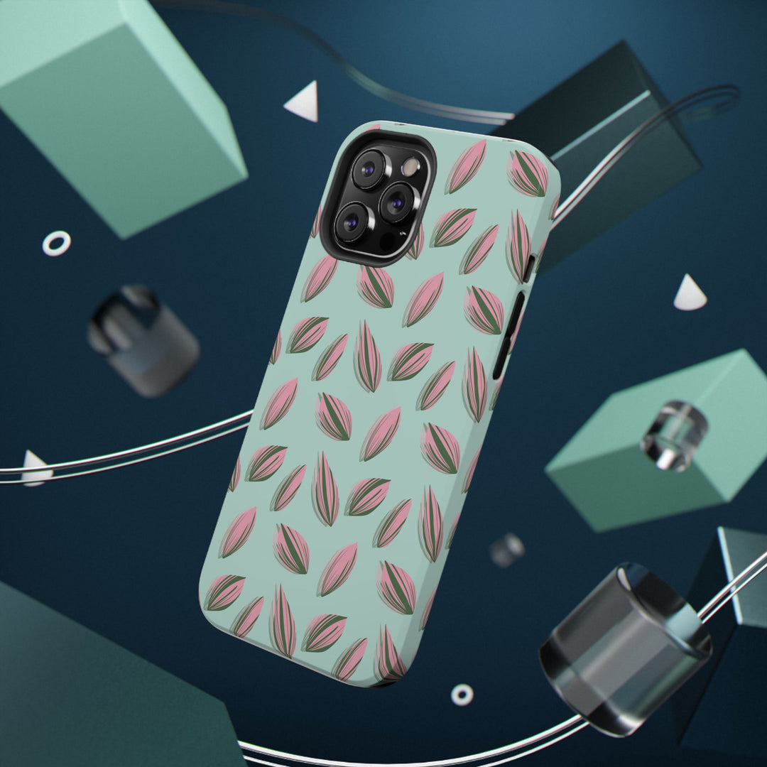 Tradescantia Nanouk Pattern Phone Case – Dual Layer Protective Cover