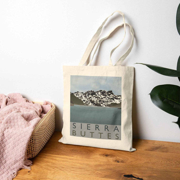 Sierra Buttes Minimalist Tote Bag