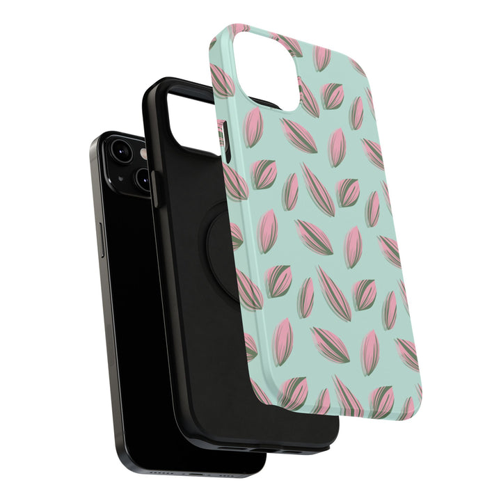 Tradescantia Nanouk Pattern Phone Case – Dual Layer Protective Cover