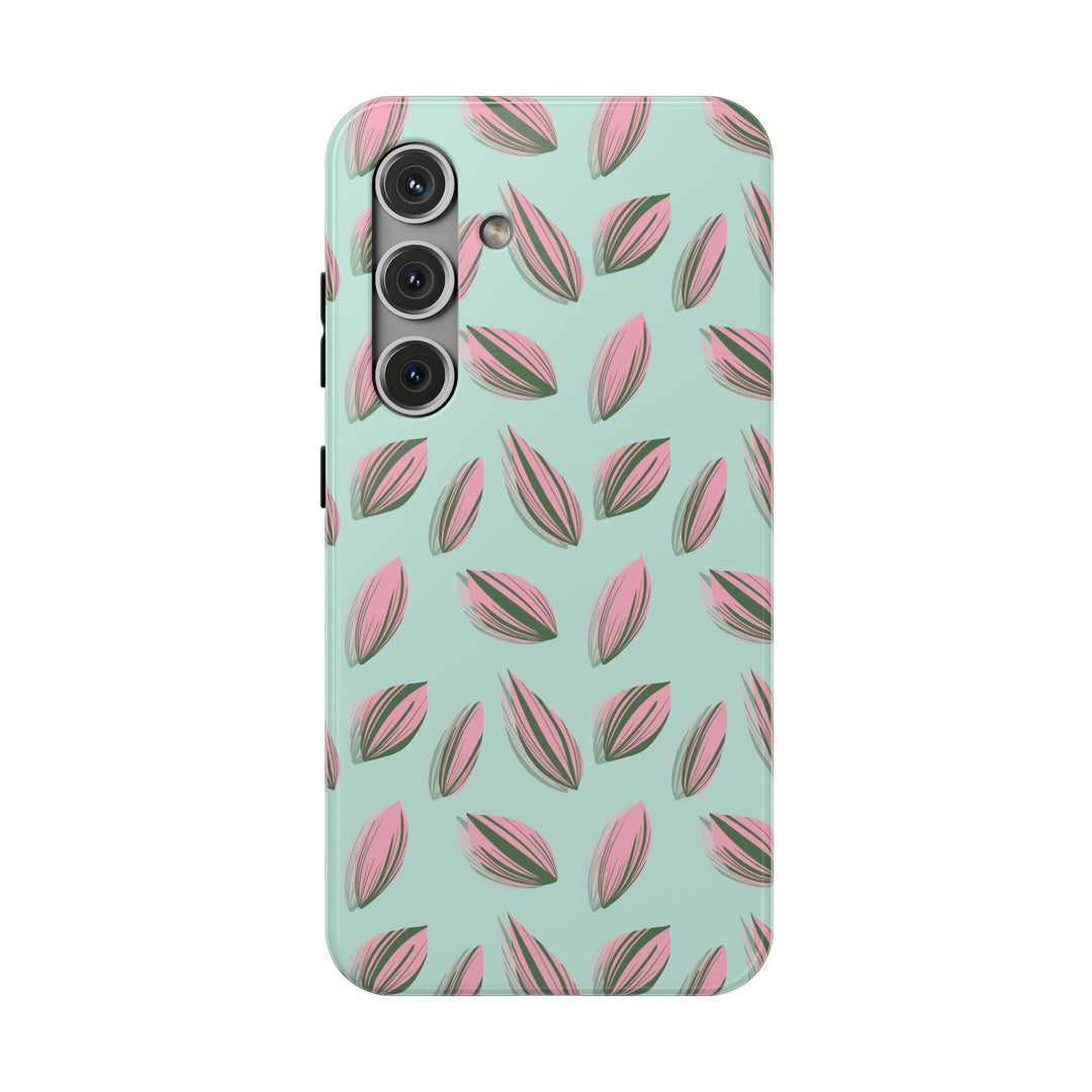 Tradescantia Nanouk Pattern Phone Case – Dual Layer Protective Cover