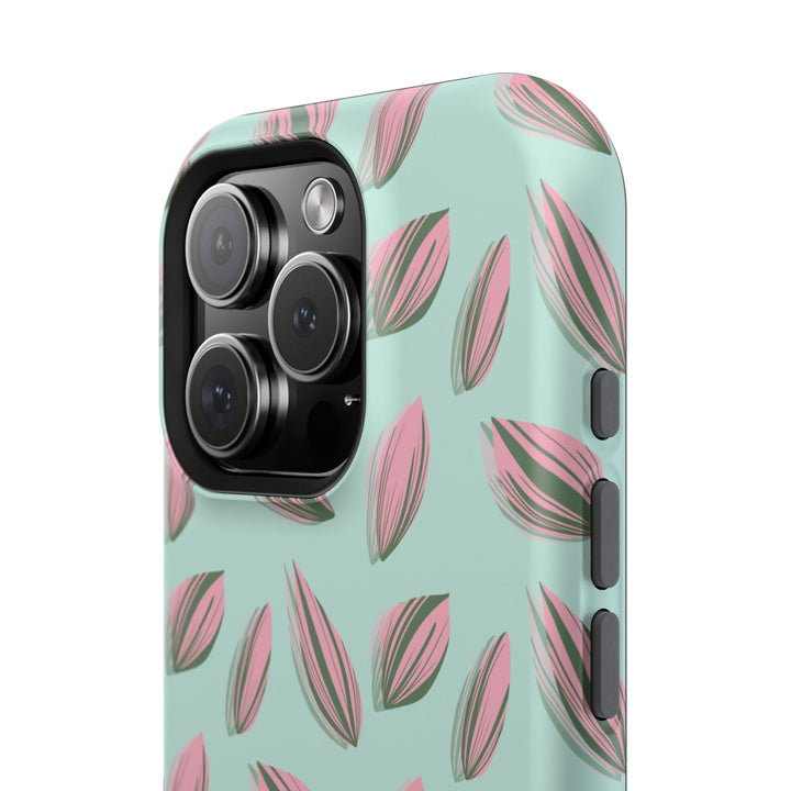 Tradescantia Nanouk Pattern Phone Case – Dual Layer Protective Cover